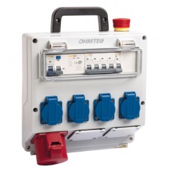 Ohmtec - Coffret de chantier monophasé et triphasé - Réf : 423305