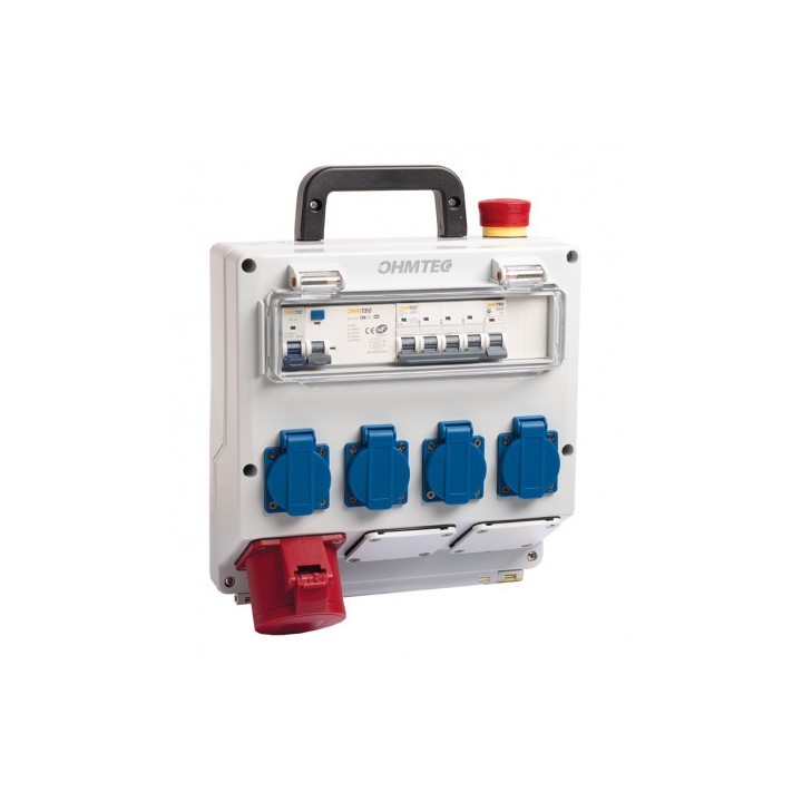 Ohmtec - Coffret de chantier monophasé et triphasé - Réf : 423305