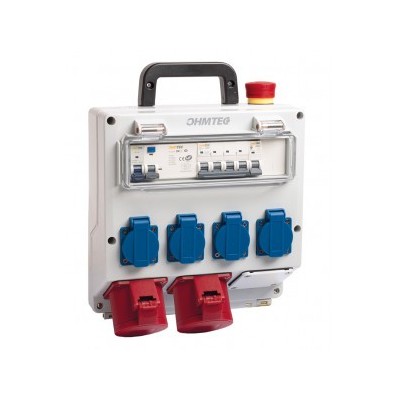 Ohmtec - Coffret de chantier monophasé et triphasé - Réf : 423304