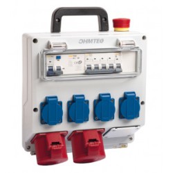Ohmtec - Coffret de chantier monophasé et triphasé - Réf : 423304