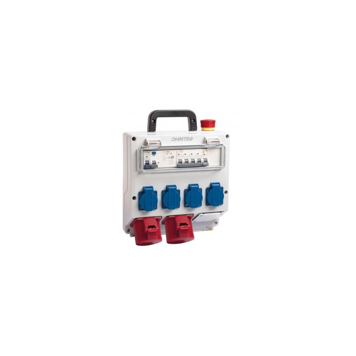 Ohmtec - Coffret de chantier monophasé et triphasé - Réf : 423304