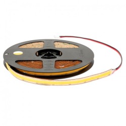 Ohmtec - Ruban Led COB 5M 10W/M 24V IP20 8mm 3000K - Réf : 812580