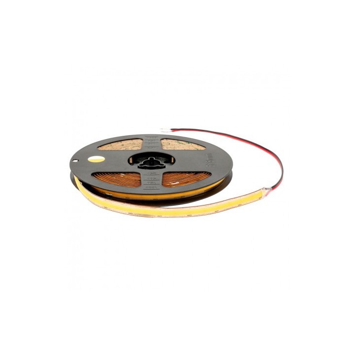 Ohmtec - Ruban Led COB 5M 10W/M 24V IP20 8mm 3000K - Réf : 812580