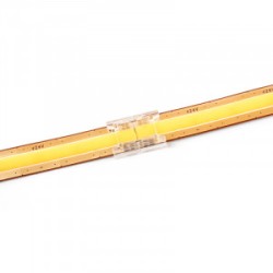 Ohmtec - Lot de 2 connecteurs droits pour Ruban Led COB 24V IP20 8mm - Réf : 812582