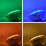 Miidex - Projecteur LED Piscine PAR56 - 12VAC - 18W - RGB + Blanc Réf : 6107