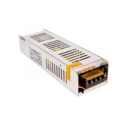 Ohmtec - Transformateur 150W pour ruban LED 24V DC/6,25A - Réf : 812341