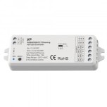 Ohmtec - Contrôleur RF 4 canaux pour ruban LED 12-24V DC - Réf : 812372