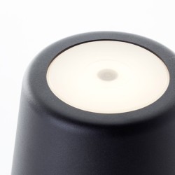 Brilliant - Kaami - Lampe de table extérieur-intérieur LED - 2W - 3000K - Noir dépoli - Réf : G9093976
