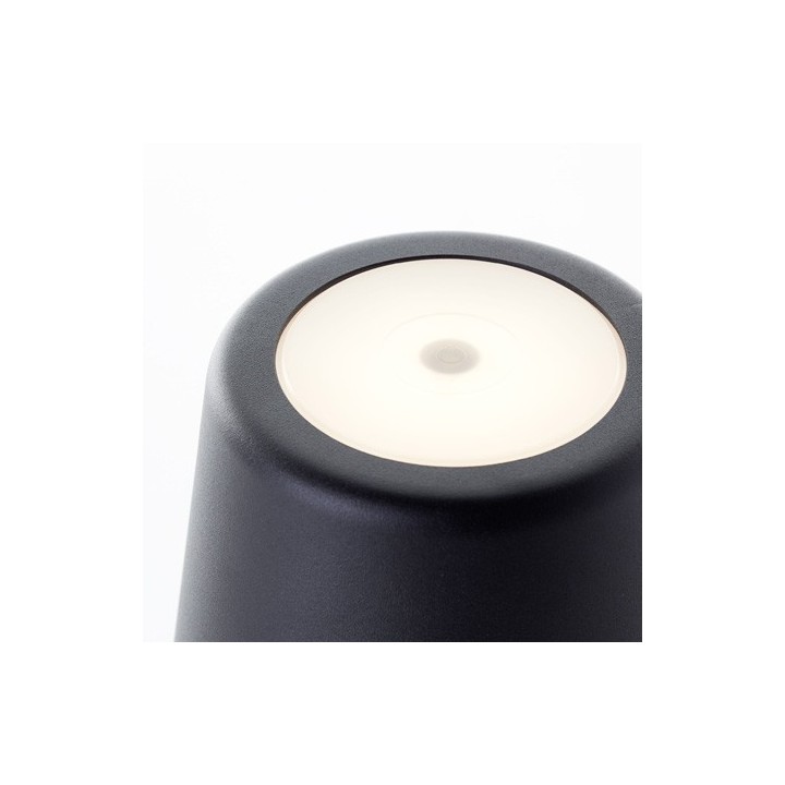 Brilliant - Kaami - Lampe de table extérieur-intérieur LED - 2W - 3000K - Noir dépoli - Réf : G9093976
