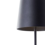 Brilliant - Kaami - Lampe de table extérieur-intérieur LED - 2W - 3000K - Noir dépoli - Réf : G9093976