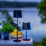 Brilliant - Kaami - Lampe de table extérieur-intérieur LED - 2W - 3000K - Noir dépoli - Réf : G9093976
