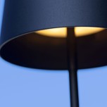 Brilliant - Kaami - Lampe de table extérieur-intérieur LED - 2W - 3000K - Noir dépoli - Réf : G9093976