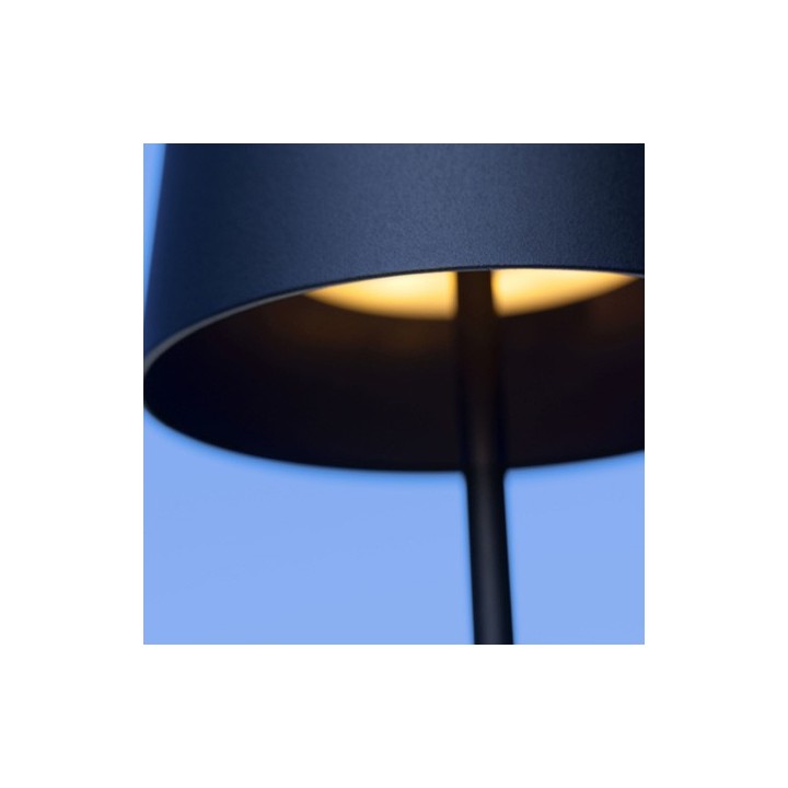 Brilliant - Kaami - Lampe de table extérieur-intérieur LED - 2W - 3000K - Noir dépoli - Réf : G9093976