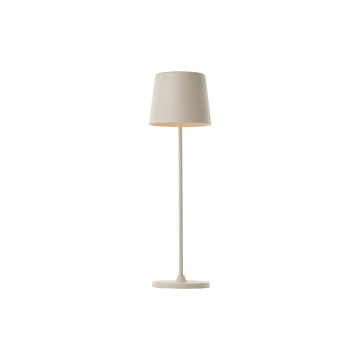 Brilliant - Lampe de table extérieure LED - KAAMI - 2W - 3000K - beige - Réf : G9093909