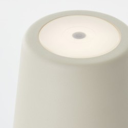 Brilliant - Kaami - Lampe de table extérieur-intérieur LED - 2W - 3000K - beige - Réf : G9093909