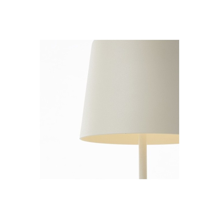 Brilliant - Kaami - Lampe de table extérieur-intérieur LED - 2W - 3000K - beige - Réf : G9093909