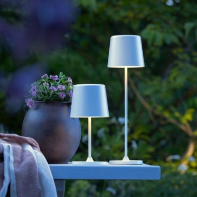 Brilliant - Kaami - Lampe de table extérieur-intérieur LED - 2W - 3000K - blanc - Réf : G9093975