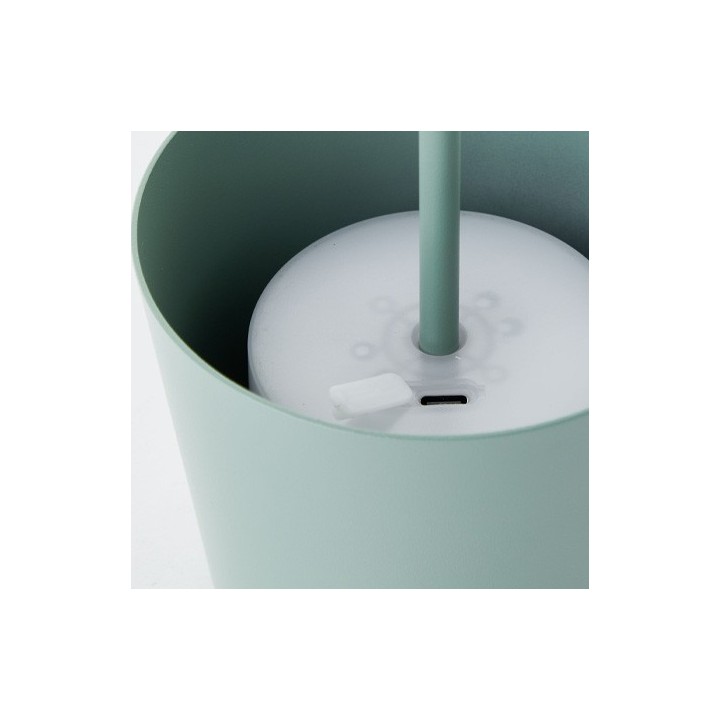 Brilliant - Kaami - Lampe de table extérieur-intérieur LED - 2W - 3000K - vert iceberg - Réf : G9093984