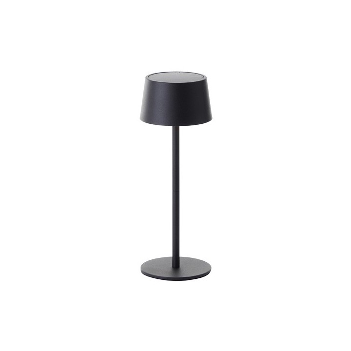 Brilliant - Lampe de table extérieure LED - VIANI - 2W - 3000K - Noir - Réf : G4090506