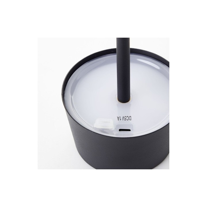 Brilliant - Viani - Lampe de table extérieur-intérieur LED - VIANI - 2W - 3000K - Noir - Réf : G4090506