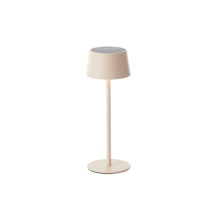 Brilliant - Lampe de table extérieure LED - VIANI - 2W - 3000K - beige - Réf : G4090509