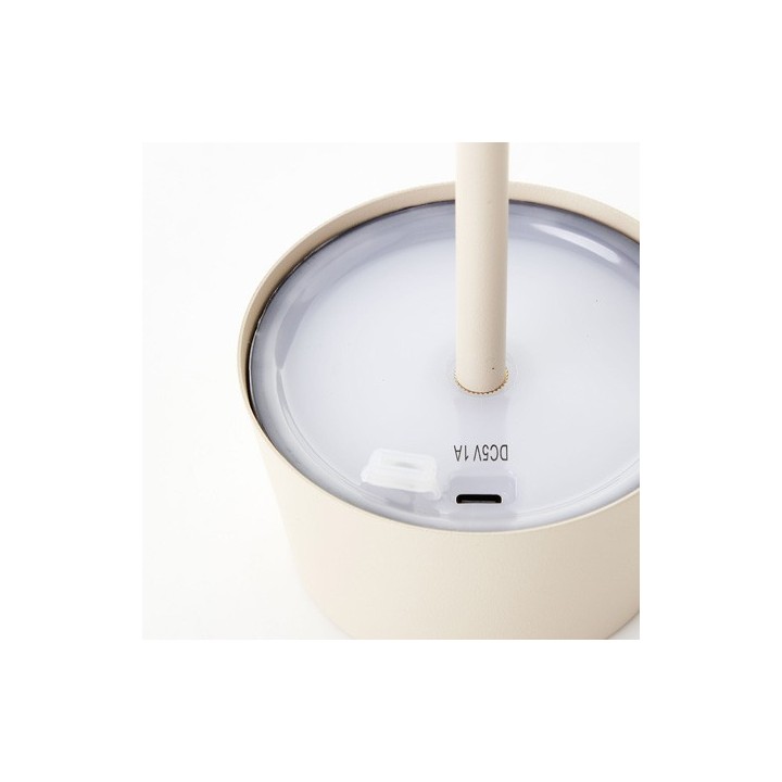 Brilliant - Viani - Lampe de table extérieur-intérieur LED - 2W - 3000K - beige - Réf : G4090509