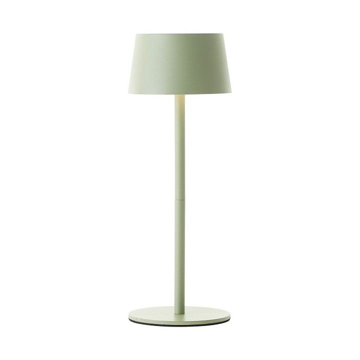 Brilliant - Lampe de table extérieure sans fil LED Jona 25cm verte - 3000K - 2W - Réf : G4090004