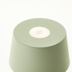 Brilliant - Jona - Lampe de table extérieur-intérieur sans fil LED - 25cm verte - 3000K - 2W - Réf : G4090004