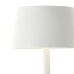 Brilliant - Jona - Lampe de table extérieur-intérieur sans fil LED - 25cm blanche - 3000K - 2W - Réf : G4090005
