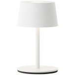 Brilliant - Jona - Lampe de table extérieur-intérieur sans fil LED - 25cm blanche - 3000K - 2W - Réf : G4090005
