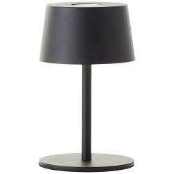 Brilliant - Jona - Lampe de table extérieur-intérieur sans fil LED - 25cm noire - 3000K - 2W - Réf : G4090006