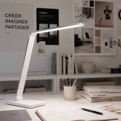 Brilliant - Florence - Lampe à poser LED - 5W - 2700-6500K - blanc - Réf : G6009005