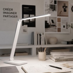 Brilliant - Florence - Lampe à poser LED - 5W - 2700-6500K - blanc - Réf : G6009005