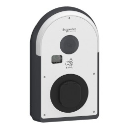Schneider - EVlink Pro AC - Borne de recharge 22kW triphasée - 1 prise T2S - Compteur MID - Protection DC 6mA - Réf : EVB3S07N4A
