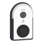 Schneider - EVlink Pro AC - Borne de recharge 22kW triphasée - 1 prise T2S - Différentiel type A – RDC-DD 6 mA - Réf: EVB3S22N4A