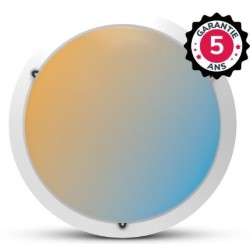 Miidex Lighting - Hublot LED Blanc - Ø300 - 15W CCT - Garantie 5 ans - Réf : 101091