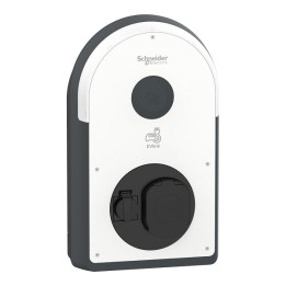 Schneider EVlink Pro AC - Borne de recharge 22 kW triphasée - prise T2S avec obturateur - MID - RDC-DD 6 mA - EVB3S22N40EM
