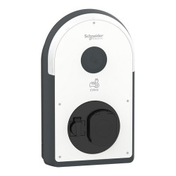 Schneider EVlink Pro AC - Borne de recharge 22 kW triphasée - prise T2S avec obturateur - MID - RDC-DD 6 mA - EVB3S22N40EM