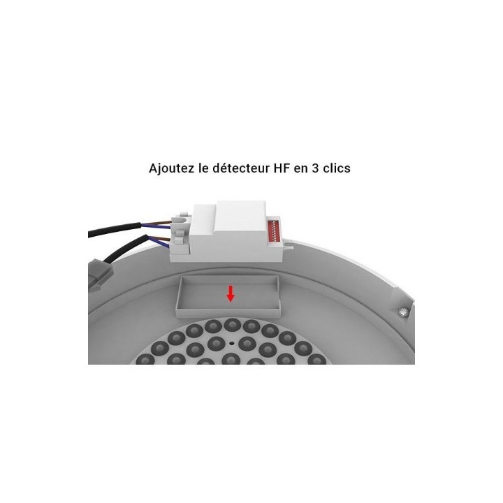 Miidex Lighting - Détecteur HF pour RONDO CCT II - Réf : 101095