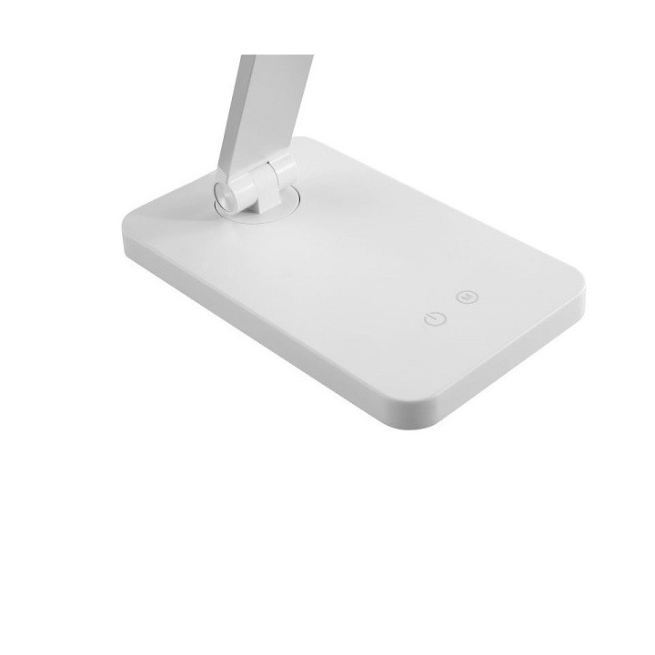 Brilliant - Lomina - Lampe de table blanche - 6W - Variateur de lumière - 3000/6500K - Réf : G6021005