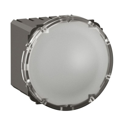 Legrand Céliane - Voyant LED de signalisation 230V~ livré avec enjoliveur opalescent et bague Titanium - Réf : CM0276