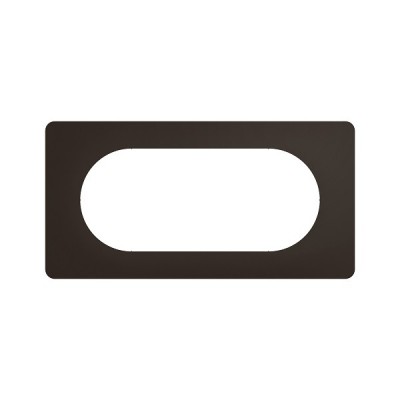 Legrand Céliane - Plaque de finition Noir Mat - 4/5 modules - Réf : CP0108