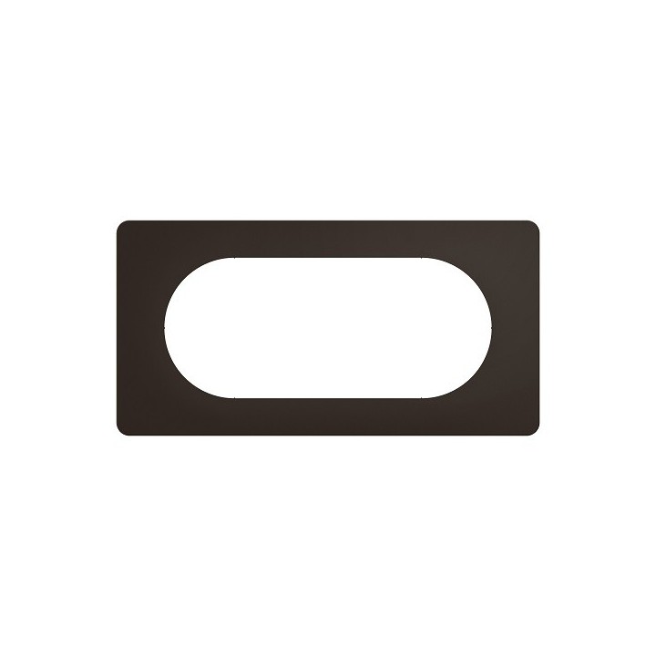Legrand Céliane - Plaque de finition Noir Mat - 4/5 modules - Réf : CP0108