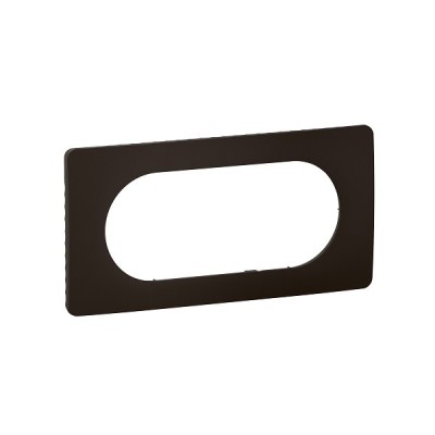 Legrand Céliane - Plaque de finition Noir Mat - 4/5 modules - Réf : CP0108