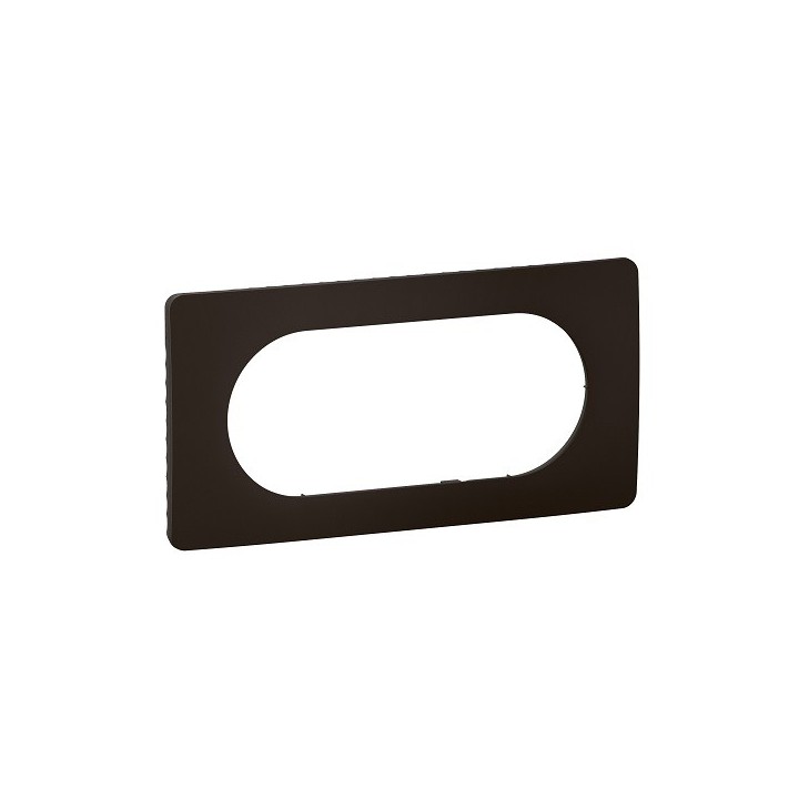 Legrand Céliane - Plaque de finition Noir Mat - 4/5 modules - Réf : CP0108