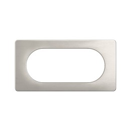 Legrand Céliane - Plaque de finition Alu Satiné - 4/5 modules - Réf : CP1708