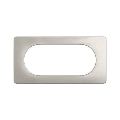 Legrand Céliane - Plaque de finition Alu Satiné - 4/5 modules - Réf : CP1708