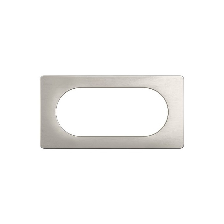 Legrand Céliane - Plaque de finition Alu Satiné - 4/5 modules - Réf : CP1708