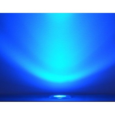 Miidex Lighting - Spot encastrable LED Ø62mm 3W Rond Bleu IP67 - Réf : 677900