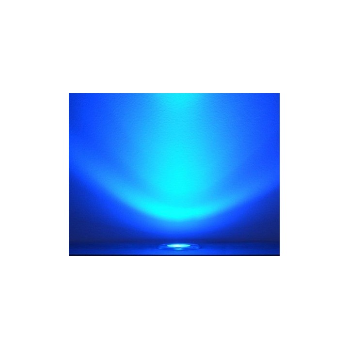 Miidex Lighting - Spot encastrable LED Ø62mm 3W Rond Bleu IP67 - Réf : 677900